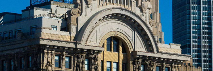 Yates Exterior Restoration restores <br>31-story landmark office tower